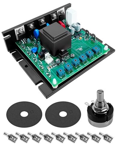 وحدة التحكم في سرعة محرك التيار المستمر مناسبة لوحدة التحكم في المحرك Minarik MM23001C، استبدال MM23001C، إدخال 115-230VAC، تيار المحرك المستمر 10 أمبير، مقياس الجهد 11-2269 in Kuwait