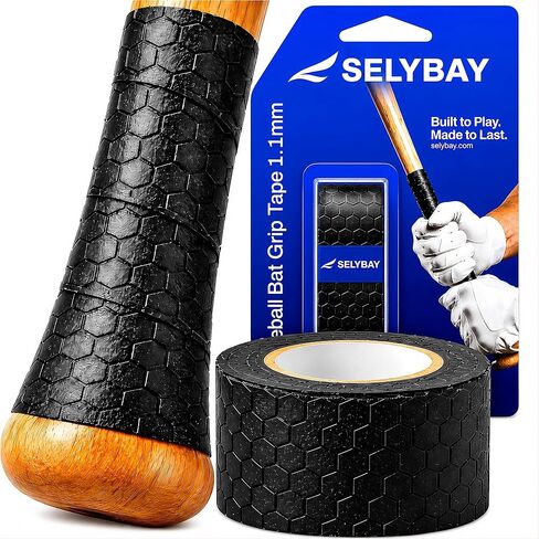 Baseball Bat Grip Tape Wrap 1.1mm - Softball Batting Grip Bat Tape Handle in Kuwait