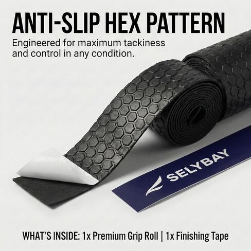 Baseball Bat Grip Tape Wrap 1.1mm - Softball Batting Grip Bat Tape Handle in Kuwait
