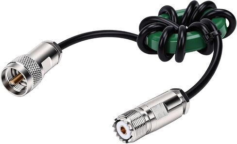 Eujgoov HF Shortwave Choke 1.8 إلى 50MHz Balun مضاد للتدخل عالي الطاقة FT8 مخصص الزنك الفريت الأساسية 50 مم الوضع المشترك خنق لراديو هام in Kuwait