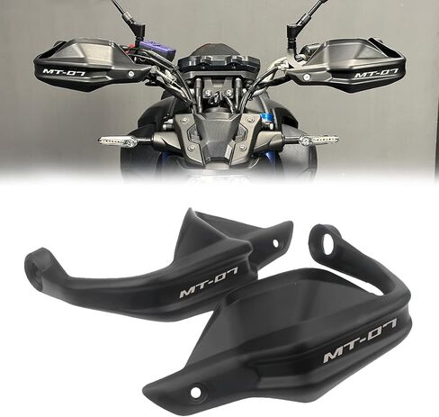 For MT-07 MT07 FZ-07 2024 2025 motorcycle hand guard hand guard windshield Handle both hands windproof mt-07 fz-07 2014-2025 Motorcycle Accessories (smoke gray) in Saudi Arabia