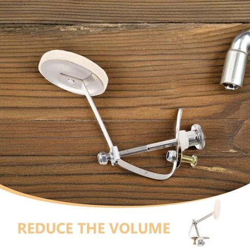 2Pcs Snare Drum Dampener Pads Drum Muffler Silence Pads Adjustable Damper Accessories for Snare and Jazz Drums 4.92X2.36X1.96In in Kuwait