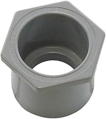 Cantex 5142224 Schedule-40/80 Gray PVC Reducer Bushing 2-Inch x 1-1/2-Inch in Kuwait