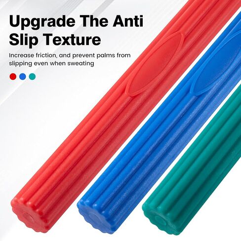 Flex Therapy Bar, Grip Strength Trainers set Resistance Bars for Tennis Elbow & Grip Strength, Color-Coded Therapy Bars for Tendinitis, Wrist,Forearms Pain in Kuwait