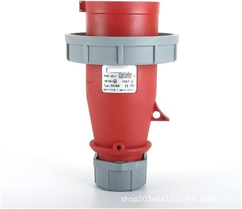 5P 16A 6H 415v IP67 المكونات الصناعية المتنقلة مقاوم للماء والغبار مرحلة الإضاءة مركز البيانات مطابقة in Kuwait
