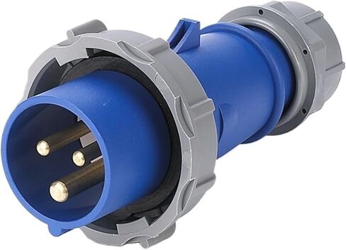 32A 3-pin + PE / IP67 قابس صناعي مقاوم للماء MN3302 3P + PE IP67 in Kuwait