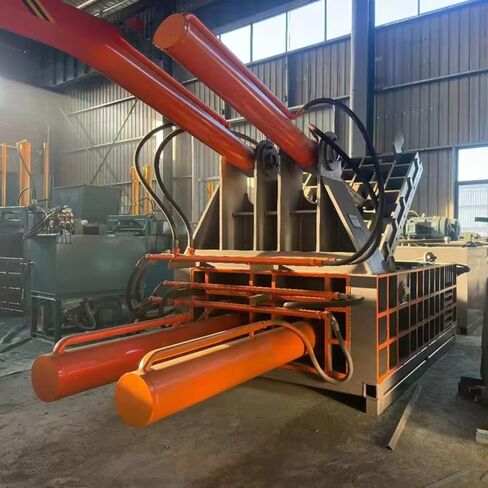 Industrial Metal Compaction Machine 100T Hydraulic Baler – Process Scrap Iron, Aluminum, Copper for Scrap Yards and Metal Recovery Centers in Kuwait
