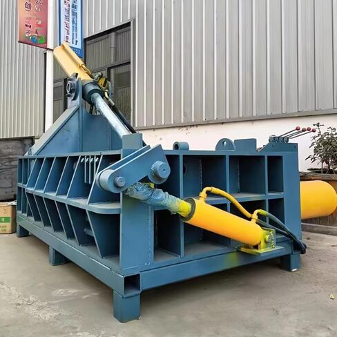 Industrial Metal Compaction Machine 100T Hydraulic Baler – Process Scrap Iron, Aluminum, Copper for Scrap Yards and Metal Recovery Centers in Kuwait