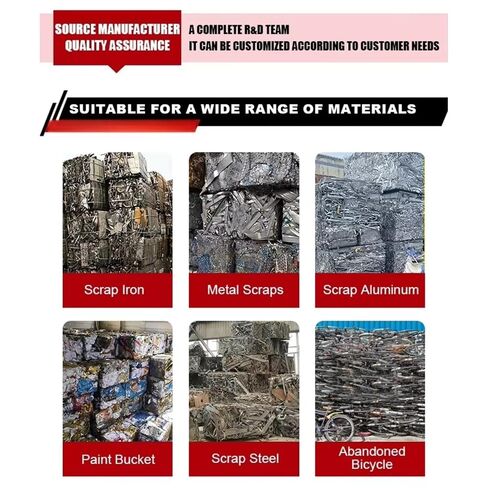Industrial Metal Compaction Machine 100T Hydraulic Baler – Process Scrap Iron, Aluminum, Copper for Scrap Yards and Metal Recovery Centers in Kuwait