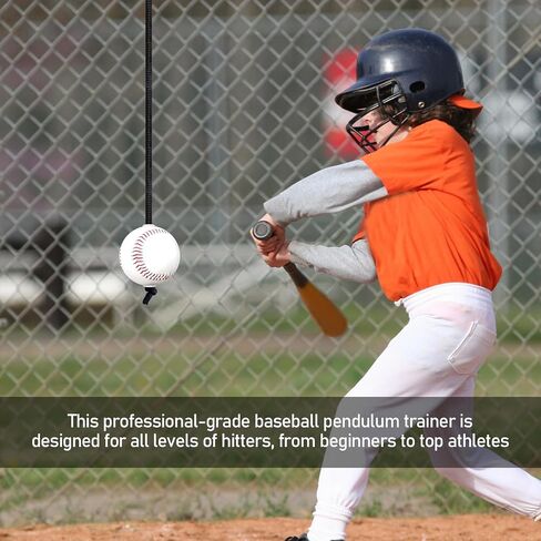 HUIKANGSHENG Baseball Softball Swing Trainer Aid for Hitting | Pro-Level power & contact training tool. Portable design for solo/team practice. Indoor/outdoor drills. in Kuwait