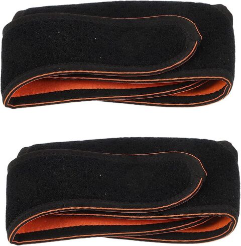 SEWACC 2pcs Arm Compression Sleeves with Elastic Band for Elbow Support and Joint Warming, Breathable Cloth Material, Simple Design Style, for Sports and Tennis Activities in Kuwait