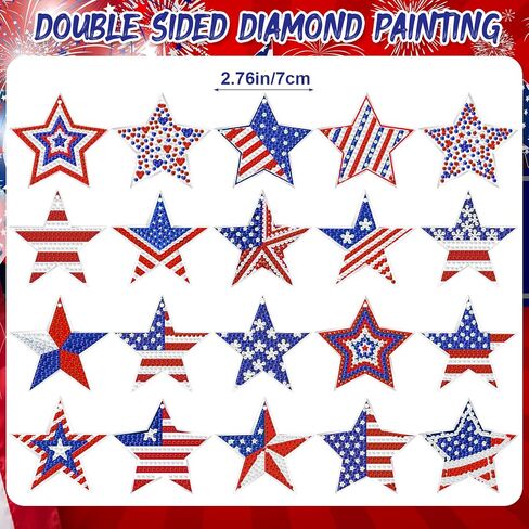 Misdary 20 Pcs 5d Valentine's Day Animals Diamond Painting Keychain DIY Diamond Art Key Chain Key Ring Set with Dot Drill Diamond Painting Tools Double Sided Diamond Art Ornaments DIY Diamond Pendant in Kuwait