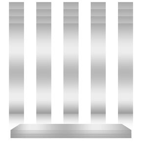 40Pcs Stainless Steel Shim Stock, 10 Size Assortment from 0.0007" to 0.01", 1" W x 6" L for Leveling, Trimming & Installation Gaps in Kuwait