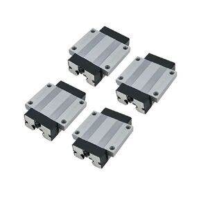 EU/RU/BR Warehouse Steel Blocks Slider Carriages 4pcs/lot HGH15CA HGW15CC HGH20CA HGW20CC Linear Guide Bearing for CNC Router(4 pcs HGW20CC Steel) in Kuwait