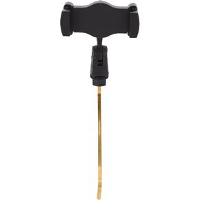 KALLORY Universal Saxophone Lyre Music Holder Clip with Abs and Stainless Steel Construction for Smartphones and Tablets, Handsfree Practice Stand Suitable for Marching Band Events in Saudi Arabia
