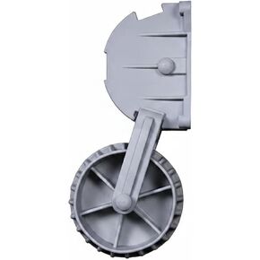 2 Pieces Deployment Trolley Wheel Set Portable Folding Boat Trolley Wheel Easy to Install Transom Launch Wheels for Boating in Kuwait