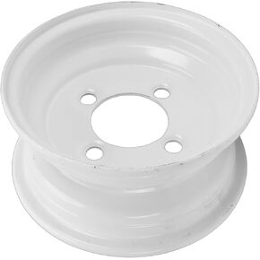 Tissting 8x3.75 Wheel Rim 4.80-8 8 Inch Steel 4-Bolt Trailer Hub - High Strength 8x3.75 Wheel Rim for Carts, Trailers, Haulers, Marine & Construction Equipment Replacement Part in Kuwait