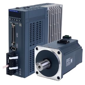 STEPPERONLINE AC Servo Motor kit A6 Series 750W Servo Motor 3000rpm 2.39Nm with Brake 17 Bit Absolute Encoder IP67 + 750W Impuls/RS485/analoger AC Servo Motor Driver+ 3.0M Cabels in Kuwait
