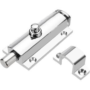 Slide Latch,Gate Bolt Lock, Sliding Door, Zinc Alloy Window Polished Locks Security Press Hardware in Kuwait
