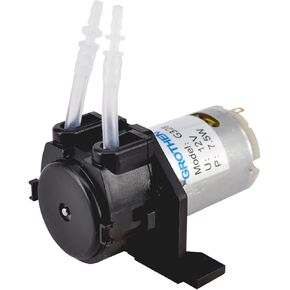 12V D2 2 * 4mm Dosing Pump Peristaltic Head For Lab Chemical Water D2: 5-40 Ml/min(Green,12V) in Kuwait