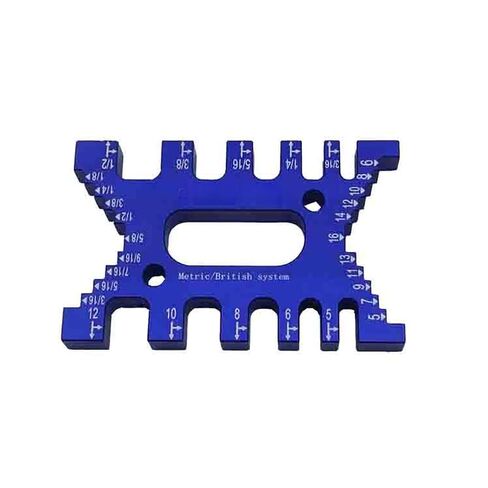 Scriber for Dovetail Jig Tenon Caliper Gauge Metric/Inch Precision Height Gauge for Router Table Saw Engraving Machine Carpentry Measuring Tool（Color:Blue in Kuwait