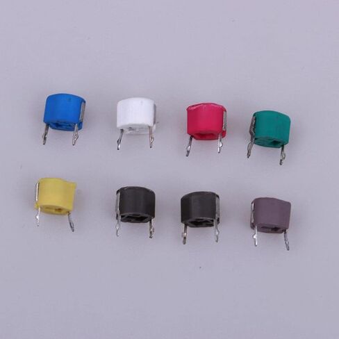 80 Pieces Trimmer with Variable Capacitance Range 8 Values Assortment Complete Build Suitable for Measuring in Kuwait