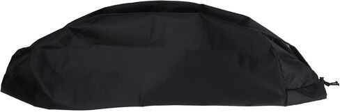 Black 210D Oxford 55 Gallon Drum Cover, 26"" Waterproof Dust Cap Standard Straight-Sided Barrels, UV Resistant Outdoor for Protection Shield (65x10cm) in Kuwait