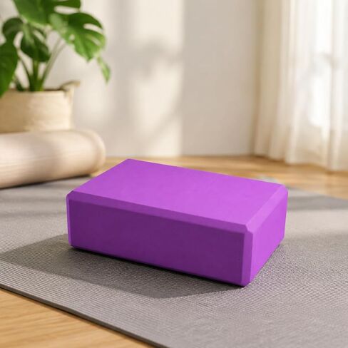 High-Density EVA 3-in-1 Yoga Blocks Exercise Support Tool Posture Modification Aid in Kuwait