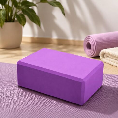 High-Density EVA 3-in-1 Yoga Blocks Exercise Support Tool Posture Modification Aid in Kuwait
