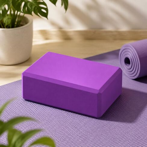 High-Density EVA 3-in-1 Yoga Blocks Exercise Support Tool Posture Modification Aid in Kuwait