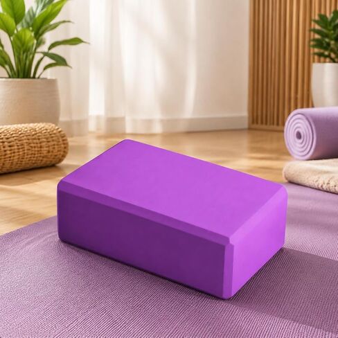 High-Density EVA 3-in-1 Yoga Blocks Exercise Support Tool Posture Modification Aid in Kuwait