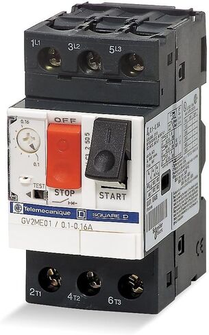 شنايدر إلكتريك 600-VAC GV2ME10 مشغل يدوي 600VAC 6.3AMP IEC in Kuwait