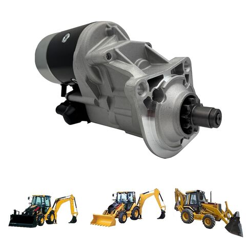 Starter Motor for Caterpillar CAT Backhoe Loader 416B 416C 416D 420D 420E - New Automotive Replacement Starter Replaces 143-0539 143-0538 17418N 228000-1421 0R4316 in Kuwait