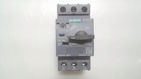 SIEMENS 3RV2021-1HA10 Manual Motor Starter, 8 Rated Amps, 5.5-8.0 Amps Range in Kuwait