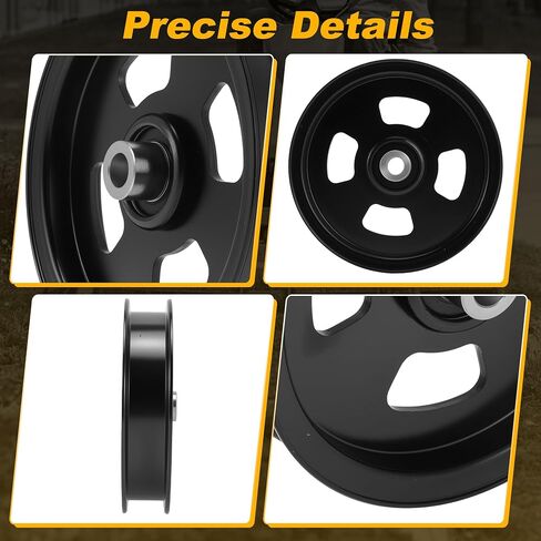 128169A 5.5in Flat Idler Pulley for Bobcat for Craftman 52" 60" 61" Zero-Turn Mower Deck Idler Pulley 934301/642281/934302/642282/934306/642283/934307/642284/934330/642285/934332 in Kuwait