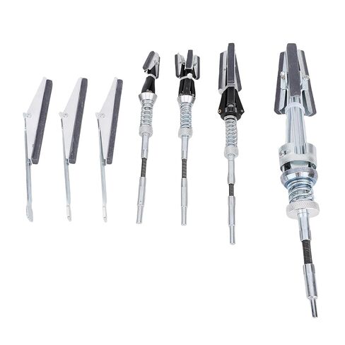 AUNMAS Cylinder Hone Tool, Adjustable Engine Cylinder Honing Kit with 220 Grit Stones and Storage Box, for 3/4in to 7in Cylinders in Kuwait