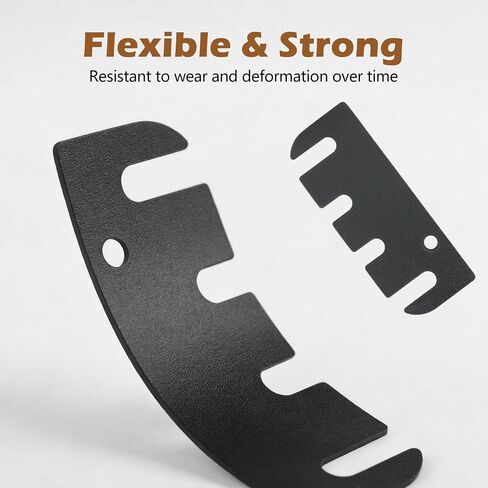 16 Pack Door Hinge Shims, 4" Alignment Shims 0.03" Thick, Trimmable Hinge Spacers for Interior Door Gap Filling, Spacing Adjustment, Fixing Air Leakage & Sagging Doors in Kuwait