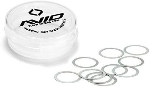 Avid RC 10x12.5x0.1mm Stainless Steel Shim | 10 Pack in Kuwait