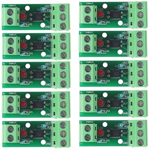 10pcs 1CH Optocoupler PC817 1 Channel Isolation Board Voltage Converter Adapter Module 3.6-30V Driver Photoelectric Isolated Module in Kuwait
