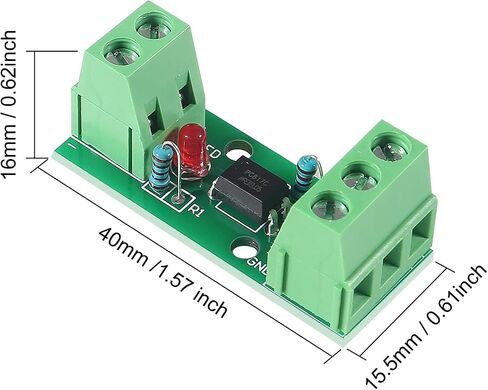 10pcs 1CH Optocoupler PC817 1 Channel Isolation Board Voltage Converter Adapter Module 3.6-30V Driver Photoelectric Isolated Module in Kuwait