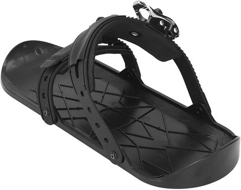 Mini Ski Skates Short Thin Adjustable Skating Skis for Snow Parks Cross Country Skiing One Size Fits Adults Black ABS Nylon Aluminum Alloy in Kuwait