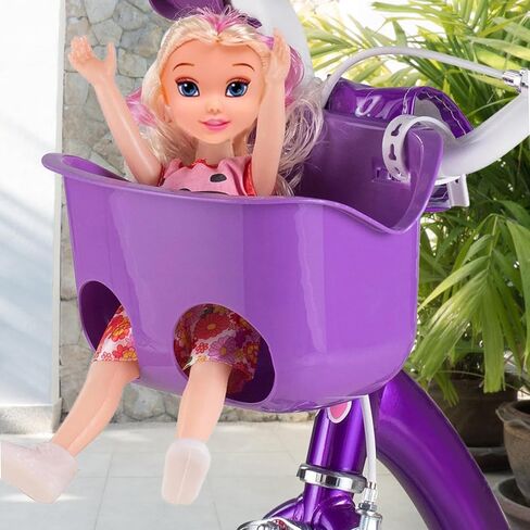 Doll Bike Seat Baby Doll Bike Seat,Basket For Bike Cute Doll Seat for Girls Scooter Stroller Kids Bike Accessories in Kuwait
