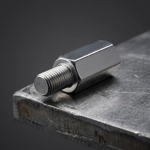 2 Pcs 3/8 Inch Silver Bicycle Stabiliser Extension Bolt Axle Extenders Suitable for Most 12" to 20" Inch Bikes Training Wheels in Kuwait