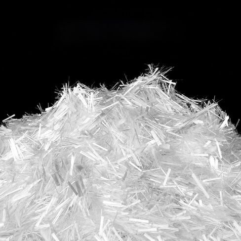 Concrete Fiber Reinforcement 10LB, 3/4 Inch AR Glass Fiber for Concrete, Short Strand Fiberglass Filler for Cement Mortar Repair, Anti Crack Concrete Fibers for Countertop Forms Walls Floor in Kuwait