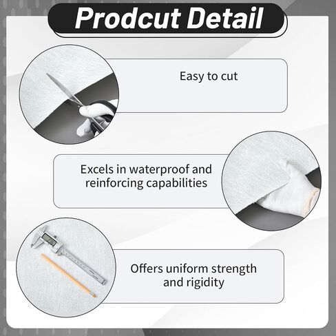 1708 Biaxial Fiberglass Cloth 16 in Wide x 10 yd Long Fiberglass Mat Roll Molding Roofing Boat Repair Kit Resin & Epoxy Compatible in Kuwait