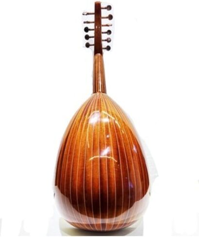 Student Oud with Pickup Beginner Level with Case and Plectrum, Entry Level Instrument in Kuwait