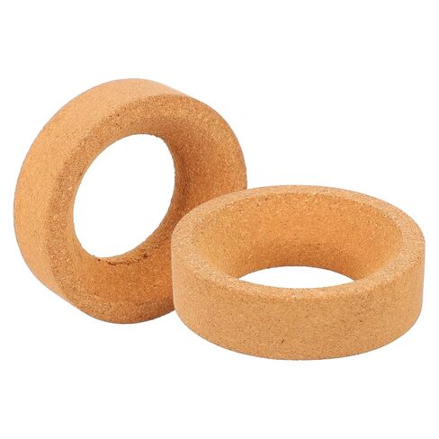 VALICLUD 2pcs Cork Round Bottom Flask Holder Mat 110mm Laboratory Flask Base Support Pads and Support in Scientific Labs in Kuwait