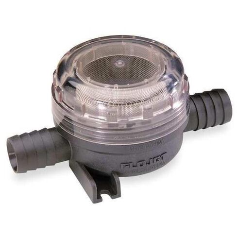 FLOJET 40 Mesh Low Profile Inline, Pump Strainer, 420 Microns, 3/4" Pipe Size in Kuwait