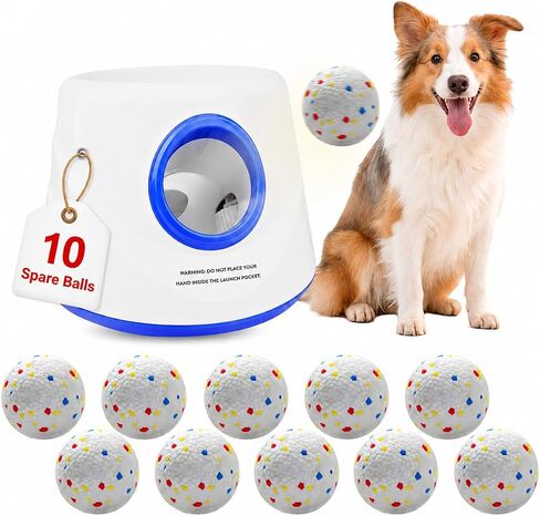 Dog Balls (Chuck It Compatible), Dog Toy Balls 8 Pack 2.28'' - Indestructible Dogs ball for Aggressive Chewers , Small Tennis Ball for Dogs(Small/Medium), Fit Automatic Launcher​(ETPU material） in Saudi Arabia