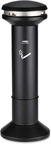 Rubbermaid Commercial Infinity Smoking Receptacle RCP 9W34 BLA in Kuwait